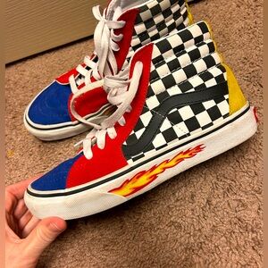 Vans Off the Wall high tops. Size 6.5 for women.